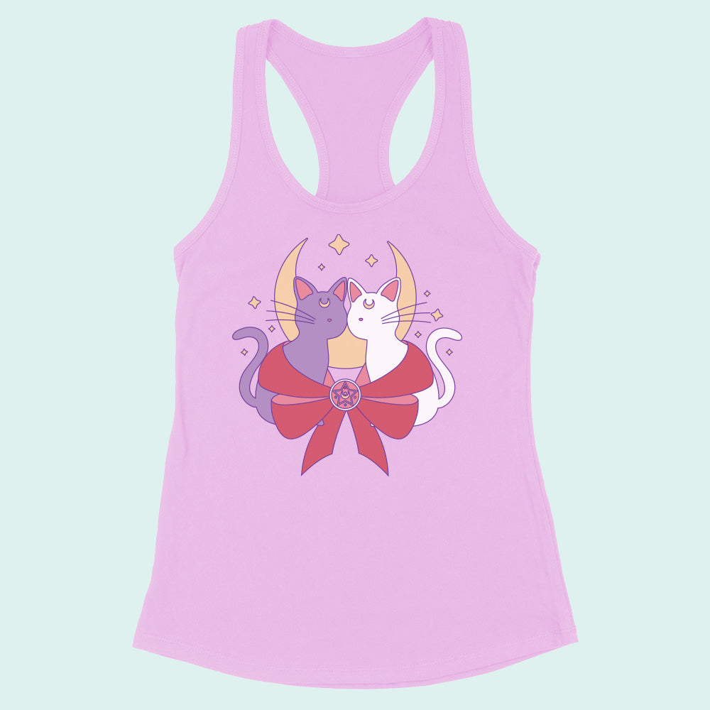 Magical Moon Cats Racerback Tank