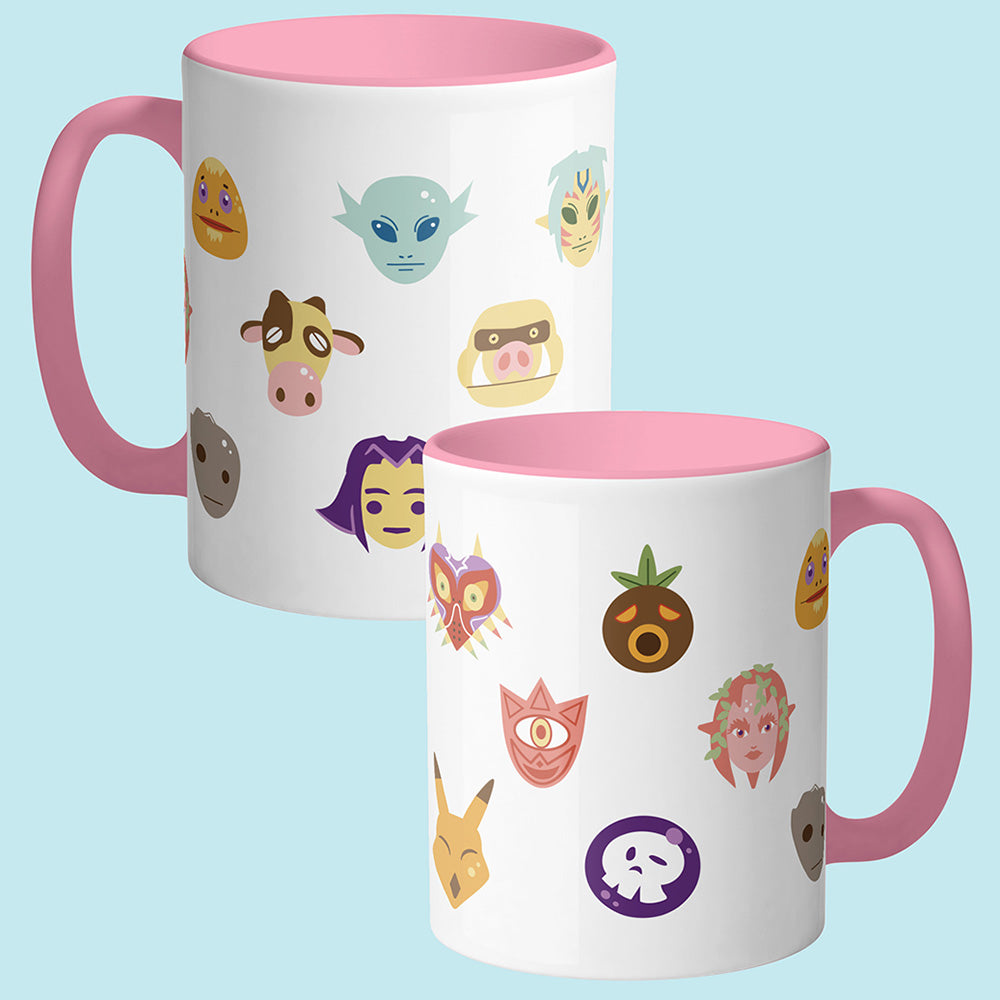 Majora Masks Grid Mug