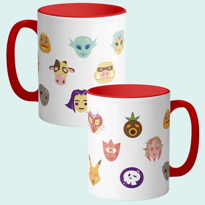 Majora Masks Grid Mug