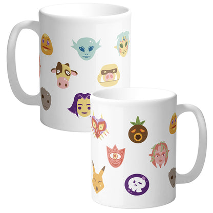 Majora Masks Grid Mug