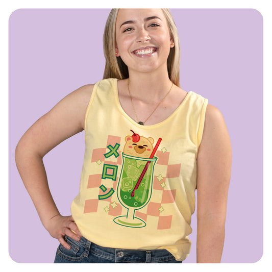 Melon Soda Comfort Colors Tank Top