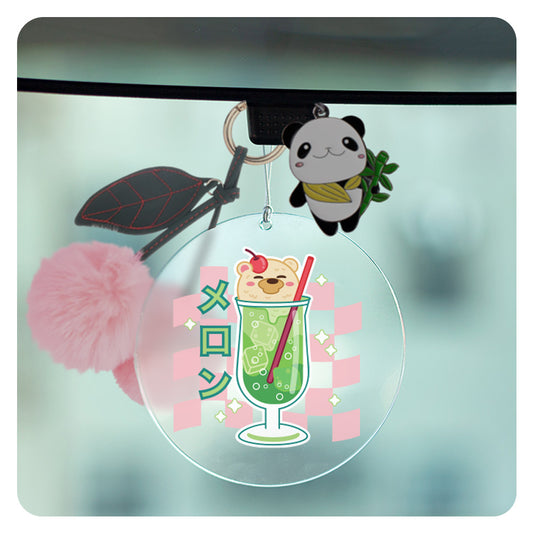 Melon Soda Rearview Mirror Hang