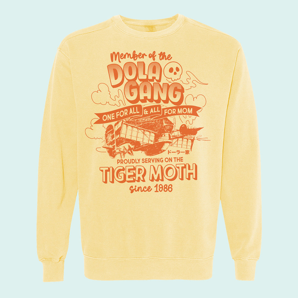 Member of the Dola Gang Comfort Colors Crewneck Sweatshirt