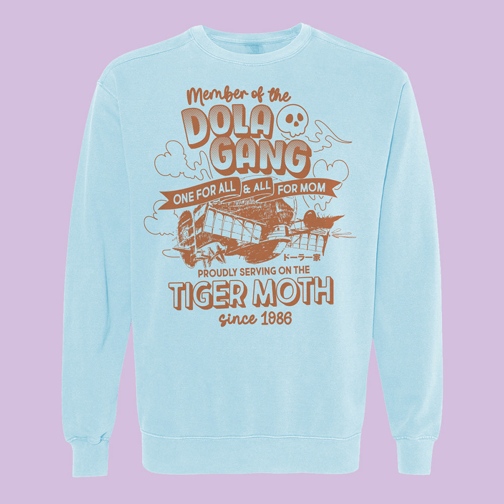 Member of the Dola Gang Comfort Colors Crewneck Sweatshirt