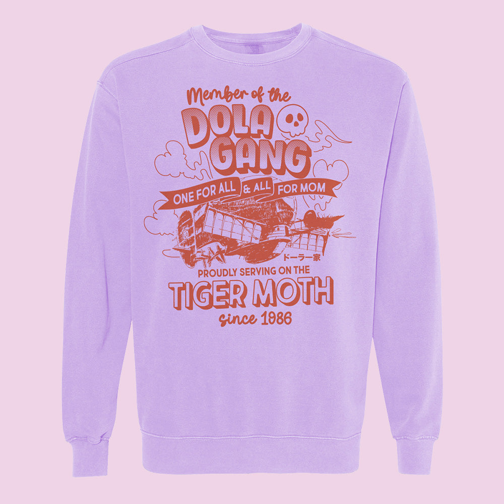 Member of the Dola Gang Comfort Colors Crewneck Sweatshirt