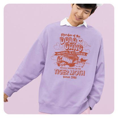 Member of the Dola Gang Comfort Colors Crewneck Sweatshirt