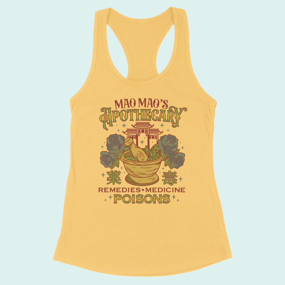 Mao Mao's Apothecary Poisons Racerback Tank