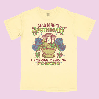 Mao Mao's Apothecary Poisons Comfort Colors T-Shirt