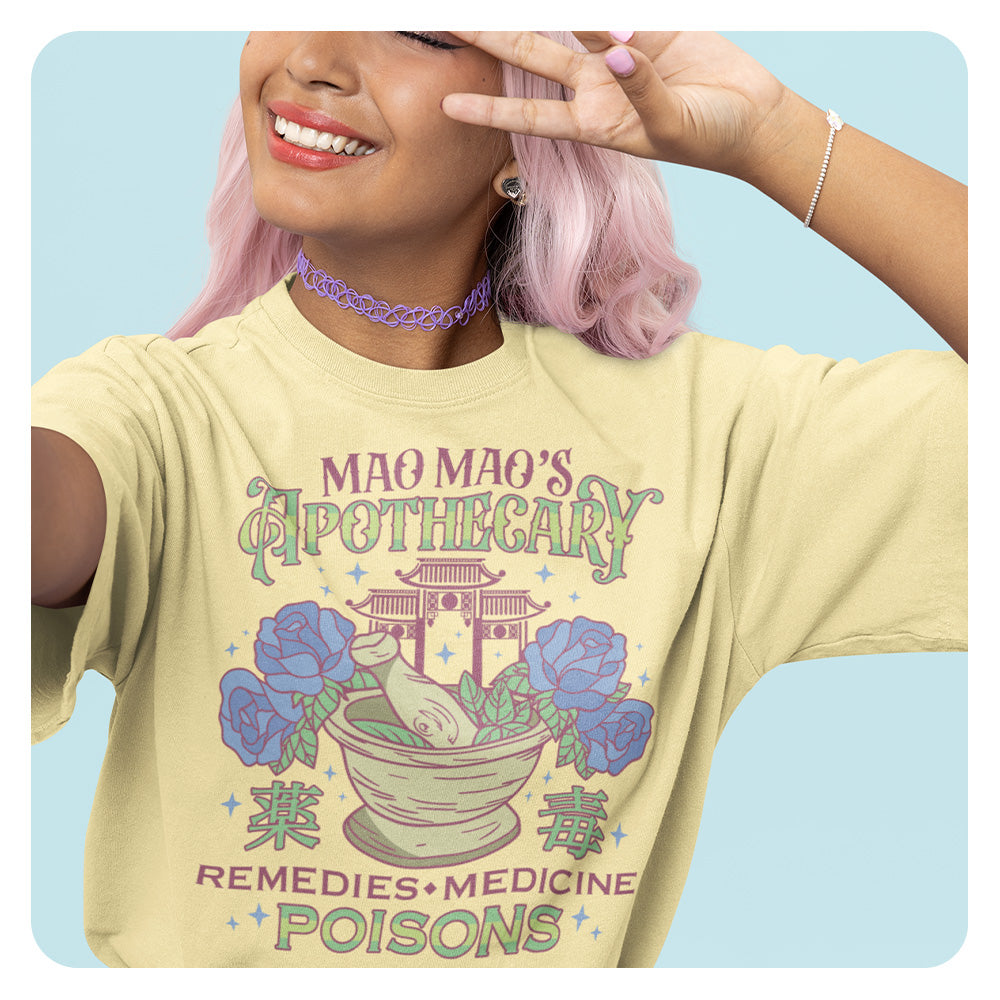 Mao Mao's Apothecary Poisons Comfort Colors T-Shirt