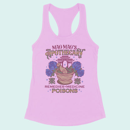 Mao Mao's Apothecary Poisons Racerback Tank