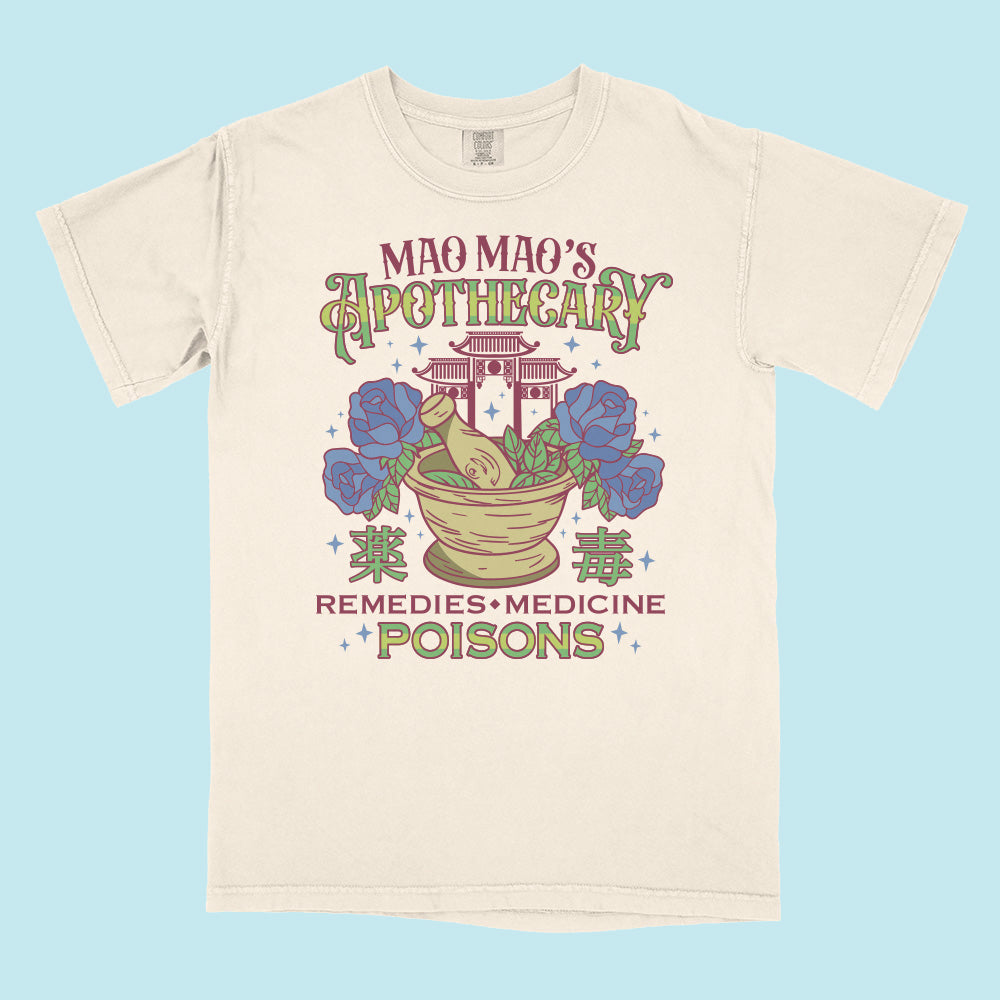 Mao Mao's Apothecary Poisons Comfort Colors T-Shirt