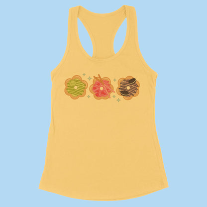 Mochi Donuts Racerback Tank