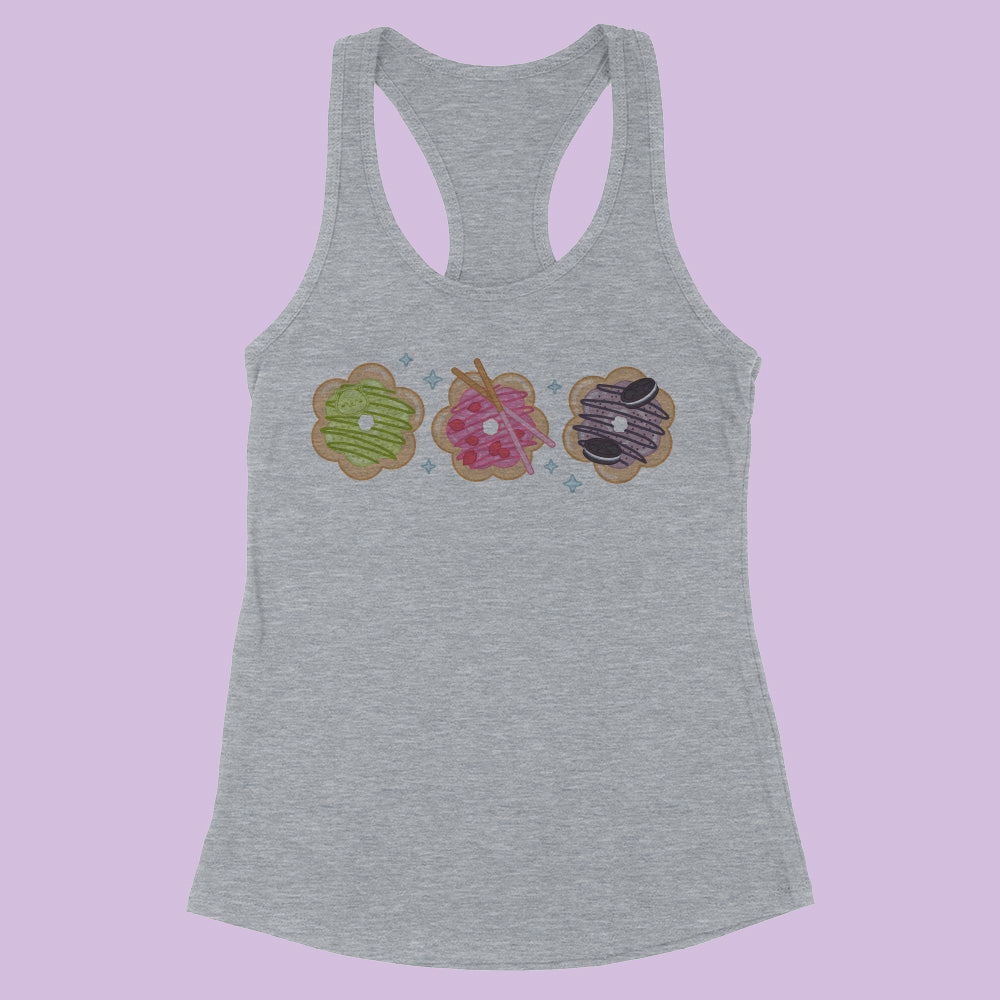 Mochi Donuts Racerback Tank