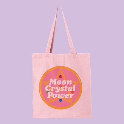 Moon Crystal Power Tote Bag