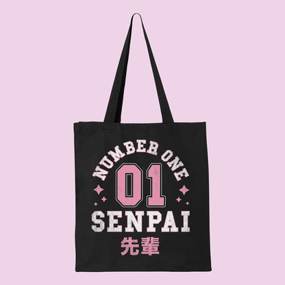 Number One Senpai Tote Bag