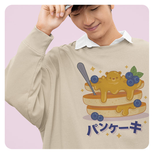 Pancake Bear Crewneck Sweatshirt