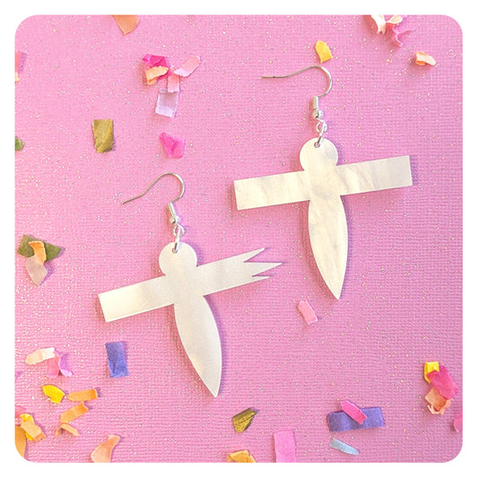 Shikigami Paper Spirit Acrylic Earrings