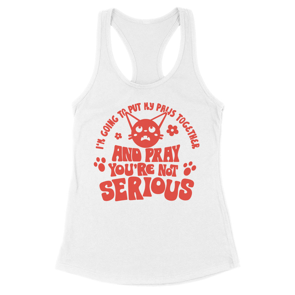 Put my Paws Together Racerback Tank