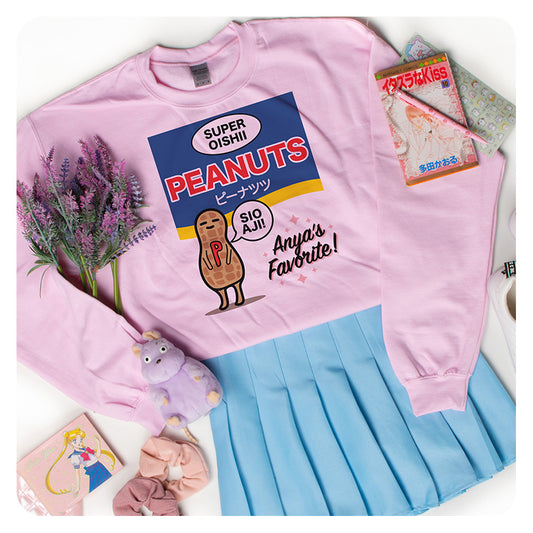 Anya's Peanuts Crewneck Sweatshirt