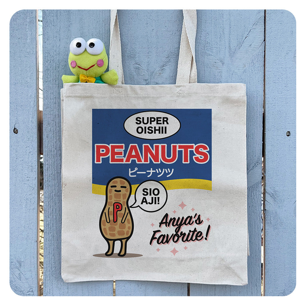 Anya's Peanuts Tote Bag