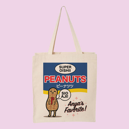 Anya's Peanuts Tote Bag