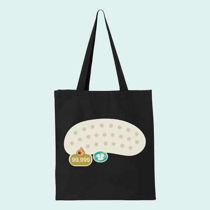 Animal Villager Inventory Pocket Pin Tote Bag