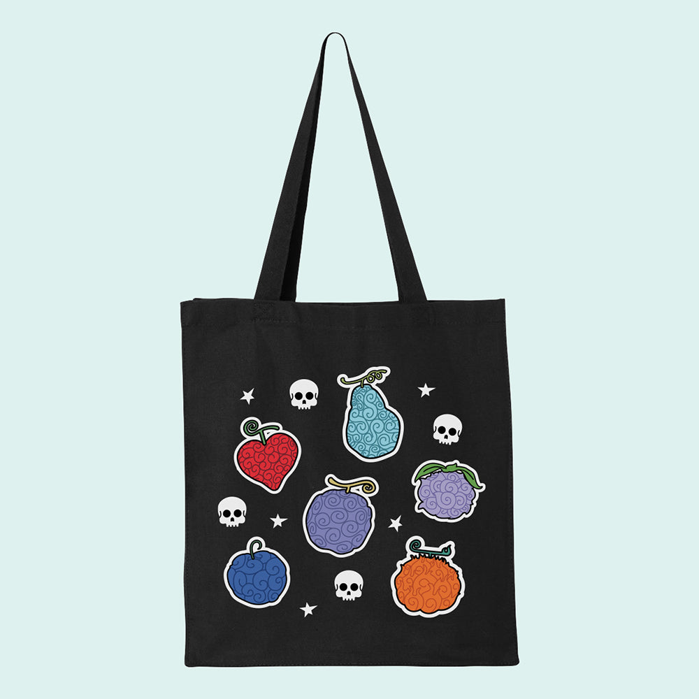 Pirate Fruit Icons Tote Bag