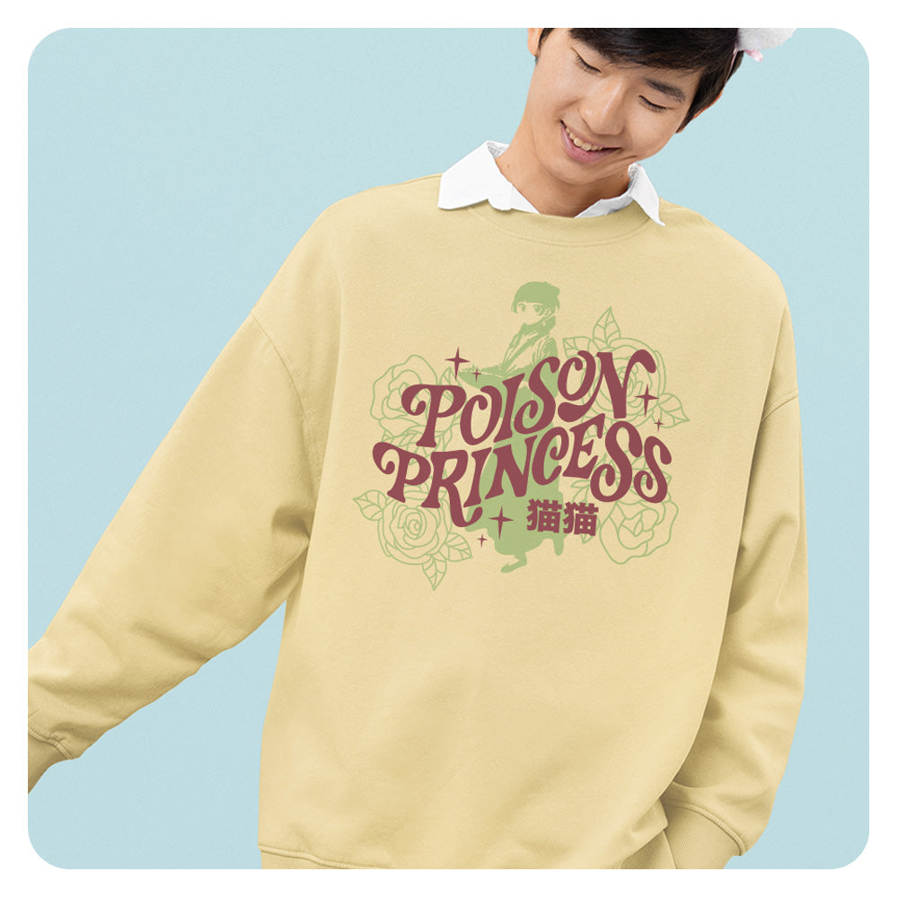 Poison Princess Comfort Colors Crewneck Sweatshirt