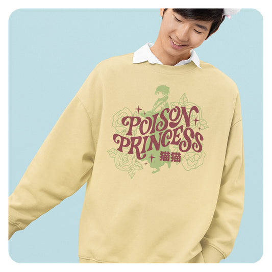 Poison Princess Comfort Colors Crewneck Sweatshirt