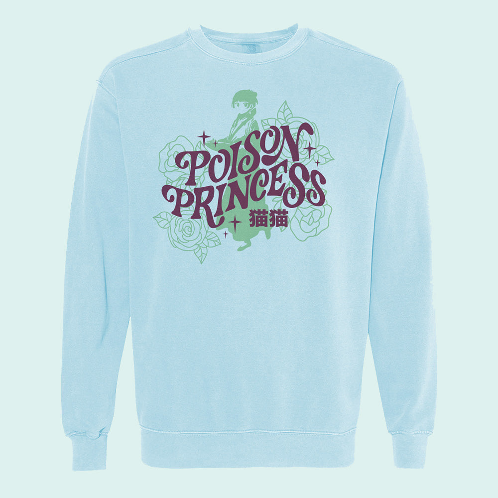 Poison Princess Comfort Colors Crewneck Sweatshirt