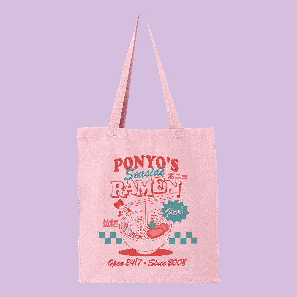 Ponyo's Seaside Ramen Tote Bag