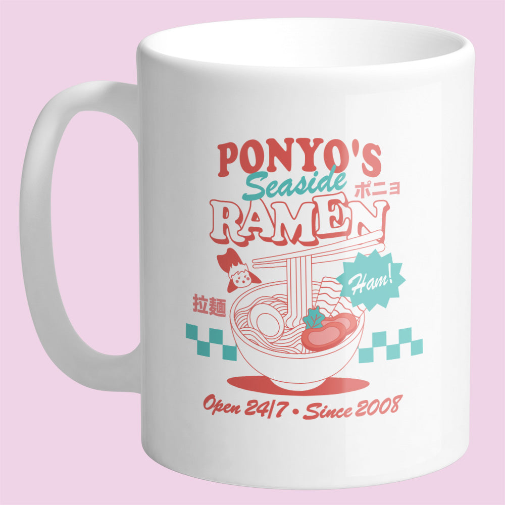 Ponyo's Seaside Ramen Mug