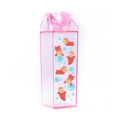 Fish Sisters Milk Carton Bottle