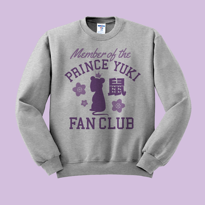 Prince Yuki Fan Club Crewneck Sweatshirt