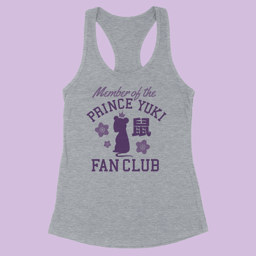 Prince Yuki Fan Club Racerback Tank