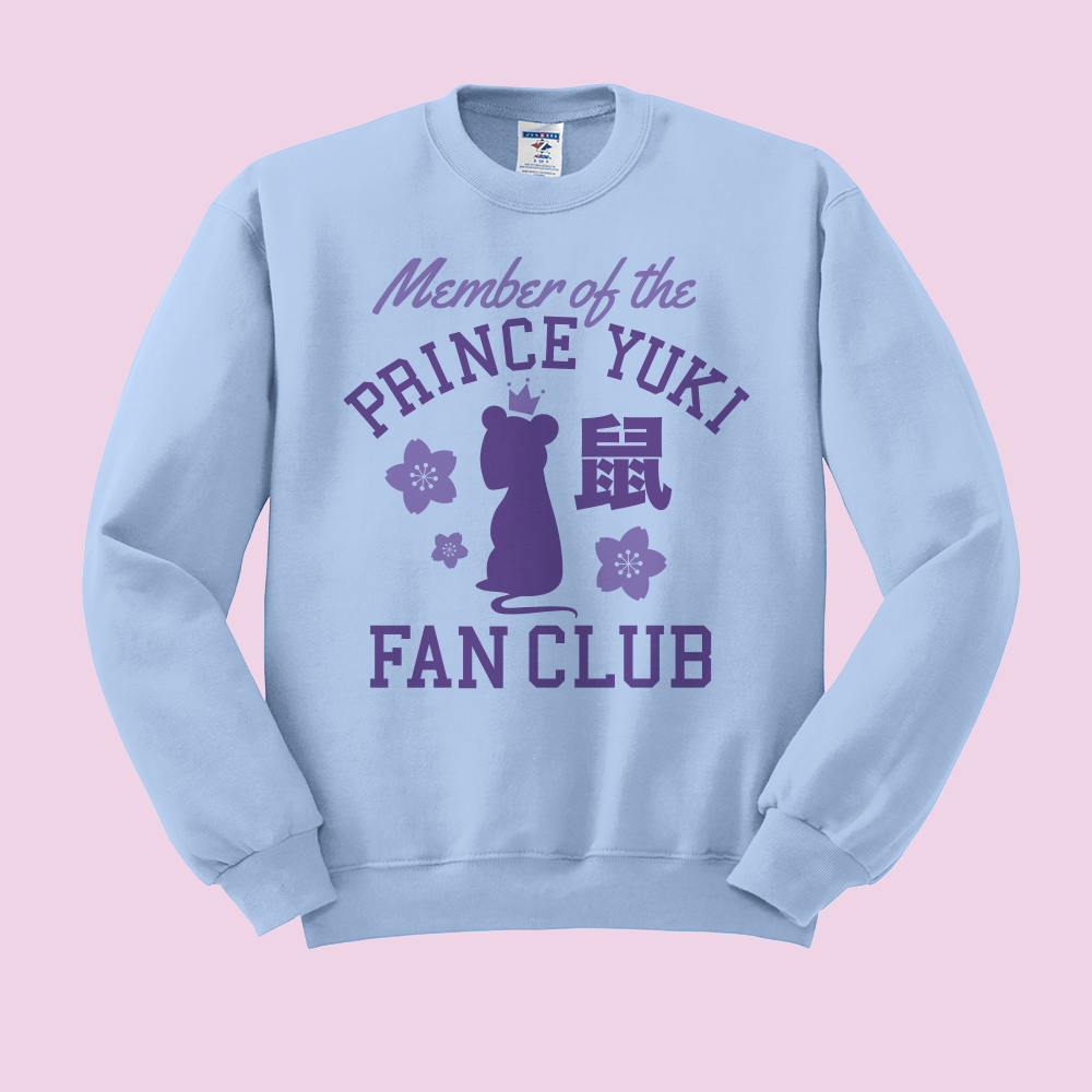 Prince Yuki Fan Club Crewneck Sweatshirt