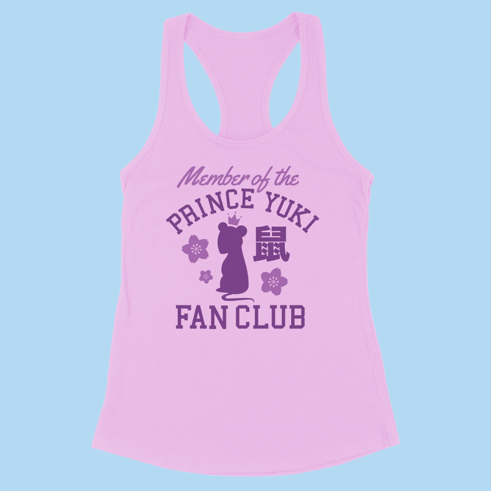 Prince Yuki Fan Club Racerback Tank