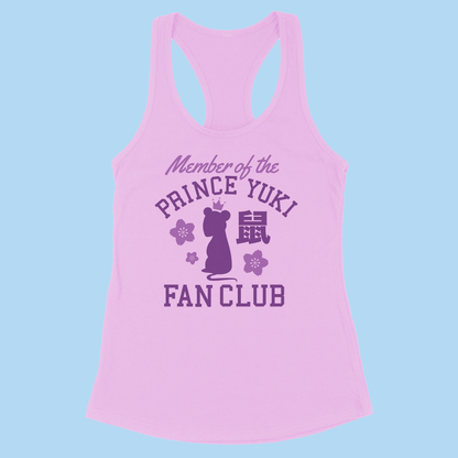 Prince Yuki Fan Club Racerback Tank