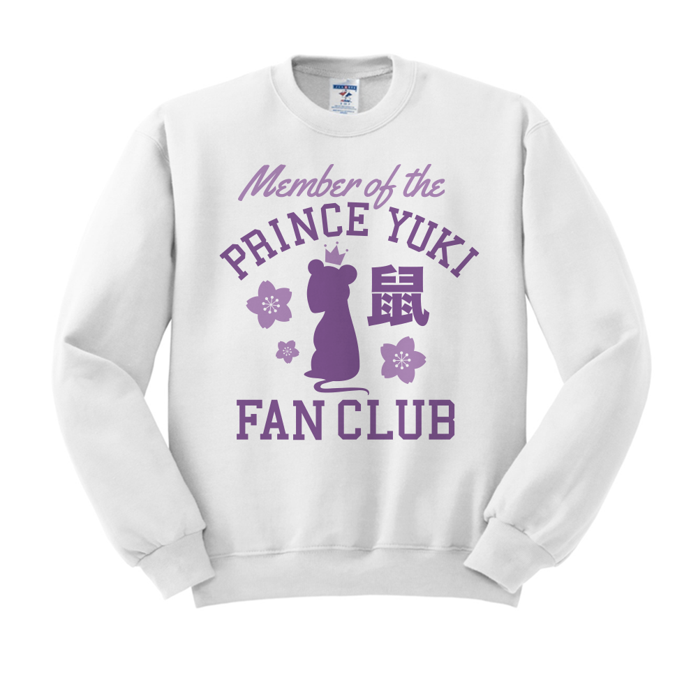 Prince Yuki Fan Club Crewneck Sweatshirt