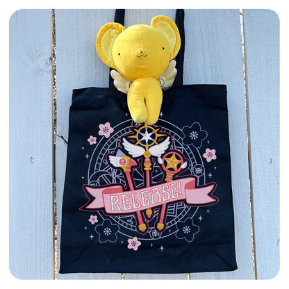 Release Magical Girl Wands Tote Bag