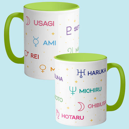 Sailor Scout Symbols Mug