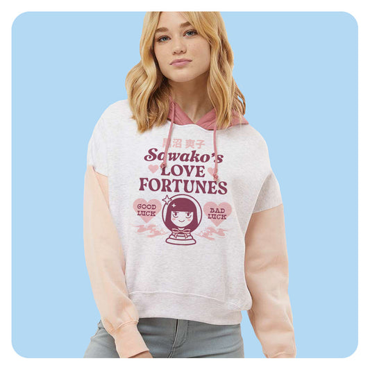 Sawako's Love Fortunes Colorblock Hoodie