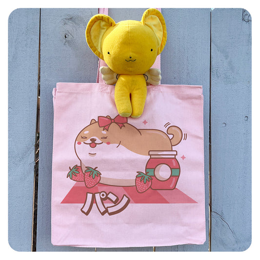 Shiba Inu Bread Loaf Tote Bag