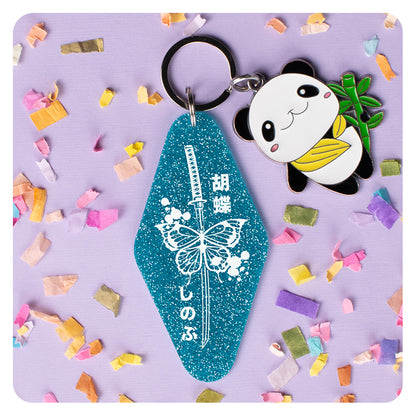 Shinobu Glitter Keychain