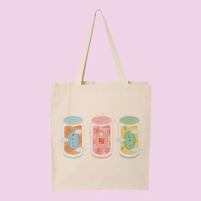 Soda Pop Cans Tote Bag