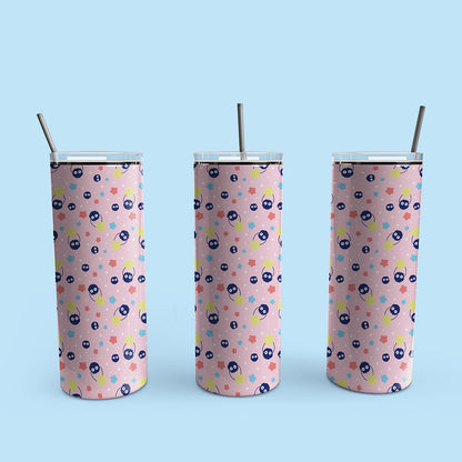 Soot Sprites Patterned Skinny Tumbler