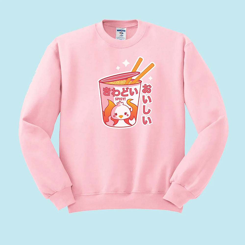 Spicy Cup Noodles Crewneck Sweatshirt