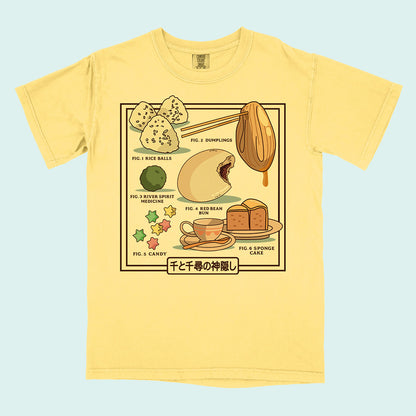 Spirit Bathhouse Chart Comfort Colors T-Shirt