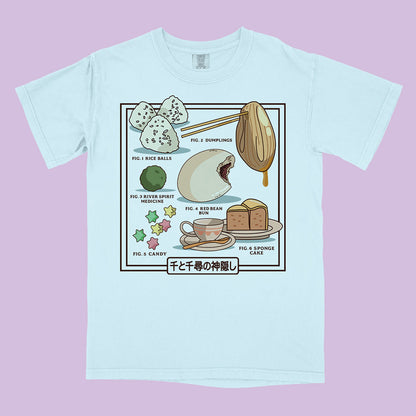 Spirit Bathhouse Chart Comfort Colors T-Shirt