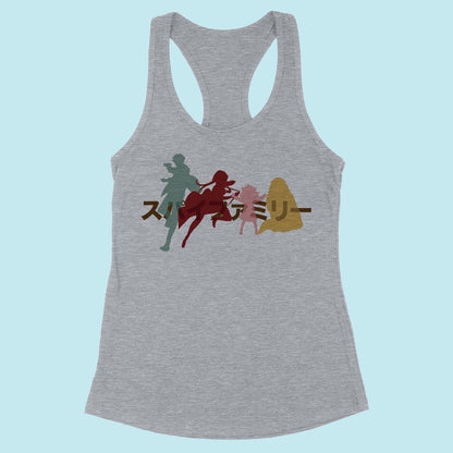 Spy Silhouettes Racerback Tank